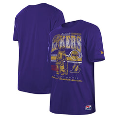 Los Angeles Lakers Enzyme Wash Oversized T-Shirt Purple | New Era outlet