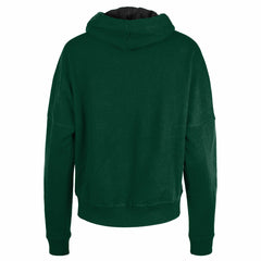 Milwaukee Bucks Women's Boxy Pullover Hoodie Hunter Green | New Era for sale