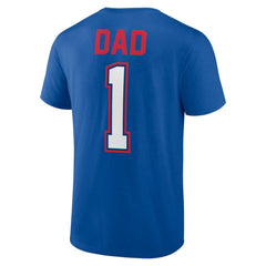 Chicago Cubs Father's Day #1 Dad T-Shirt - Royal - MLB Online