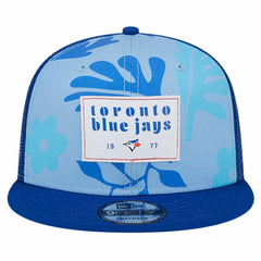 Toronto Blue Jays New Era Bikini Bottom Trucker 9FIFTY Snapback Hat - Royal - New Era Lifestyle