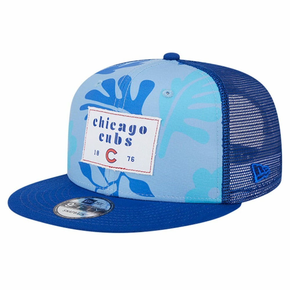 Chicago Cubs New Era Bikini Bottom Trucker 9FIFTY Snapback Hat - Royal - New Era on Sale