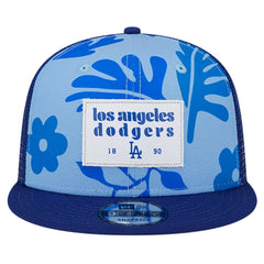 Los Angeles Dodgers New Era Bikini Bottom Trucker 9FIFTY Snapback Hat - Royal - New Era Online