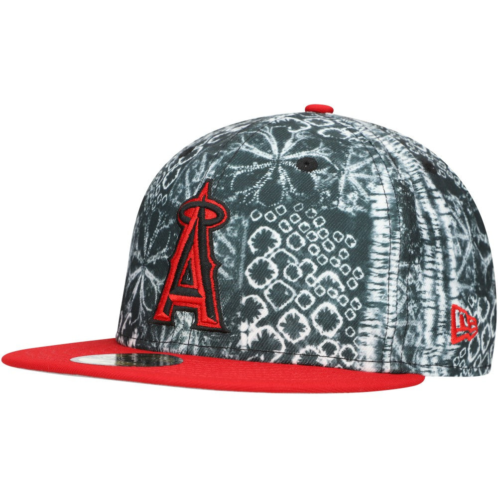 Los Angeles Angels New Era Sands 59FIFTY Fitted Hat - Black - New Era Sale