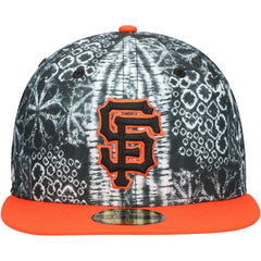San Francisco Giants New Era Sands 59FIFTY Fitted Hat - Black - New Era Lifestyle