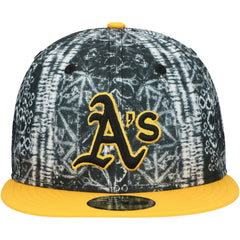 Athletics New Era Sands 59FIFTY Fitted Hat - Black - New Era Lifestyle