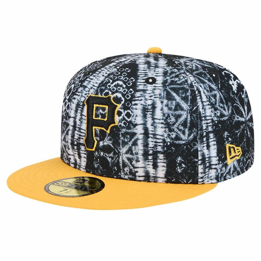 Pittsburgh Pirates New Era Sands 59FIFTY Fitted Hat - Black - New Era Lifestyle