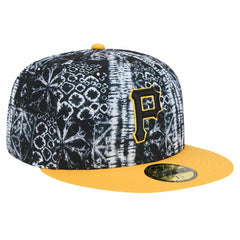 Pittsburgh Pirates New Era Sands 59FIFTY Fitted Hat - Black - New Era Lifestyle