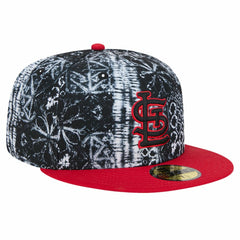 St. Louis Cardinals New Era Sands 59FIFTY Fitted Hat - Black - New Era Lifestyle