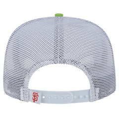San Francisco Giants New Era Neon Horizon A-Frame Trucker 9FIFTY Snapback Hat - Red - New Era Sale