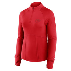Fanatics Kansas City Chiefs Women's Elements Quarter-Zip Jacket Red