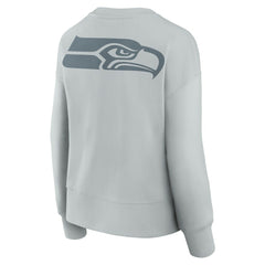 Fanatics Seattle Seahawks Women's Elements Pullover Sweatshirt Gray
