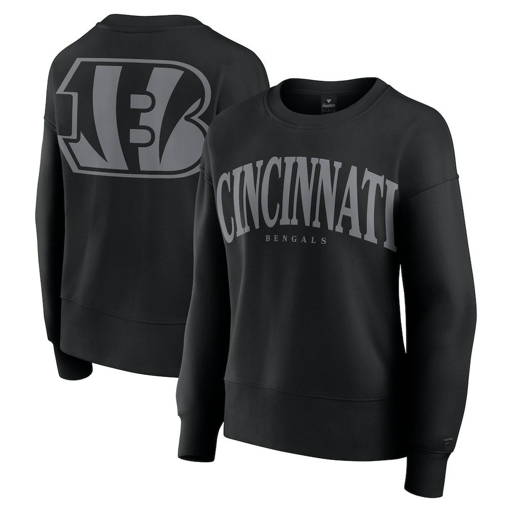 Fanatics Cincinnati Bengals Women's Elements Pullover Sweatshirt Black