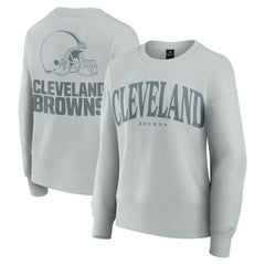 Fanatics Cleveland Browns Women's Elements Pullover Sweatshirt Gray
