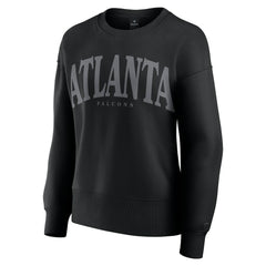 Fanatics Atlanta Falcons Women's Elements Pullover Sweatshirt Black