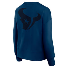 Fanatics Houston Texans Women's Elements Pullover Sweatshirt Navy