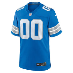 Nike Detroit Lions Custom Game Jersey Blue
