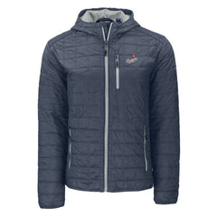 Los Angeles Dodgers Cutter & Buck Cooperstown Collection Rainier Primaloft Eco Full-Zip Hooded Jacket - Anthracite - MLB on Sale