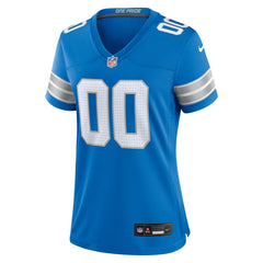 Nike Detroit Lions Women's Custom Game Jersey Blue