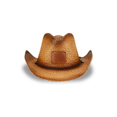 Tennessee Titans New Era Unisex Dutton Curved Brim Straw Hat Brown