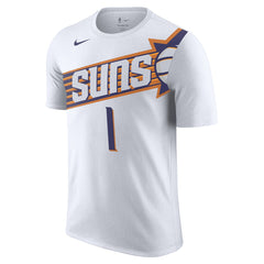 Devin Booker Phoenix Suns 2023/24 Association Name & Number T-Shirt White | Nike for sale