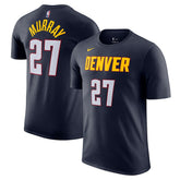 Jamal Murray Denver Nuggets Icon Edition Name & Number T-Shirt for sale Navy | Nike Lifestyle