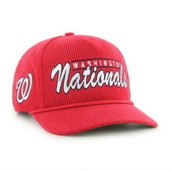 Washington Nationals '47 Corduroy Hitch Adjustable Hat - Red - 47 brand Sale