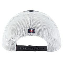 Minnesota Twins '47 Downburst Trucker Adjustable Hat - Navy - 47 brand Lifestyle