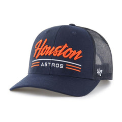 Houston Astros '47 Garner Trucker Adjustable Hat - Navy - 47 brand on Sale