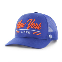 New York Mets '47 Garner Trucker Adjustable Hat - Royal - 47 brand Sale
