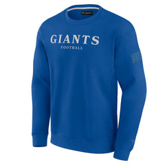 Fanatics New York Giants Unisex Elements Unlimited Fleece Pullover Sweatshirt Royal