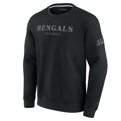 Fanatics Cincinnati Bengals Unisex Elements Unlimited Fleece Pullover Sweatshirt Black