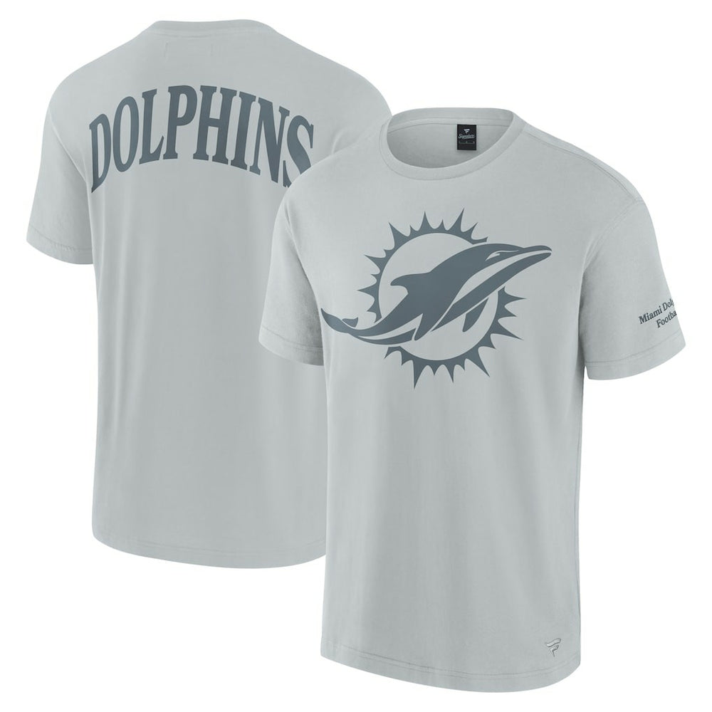 Fanatics Miami Dolphins Unisex Elements Iconic T-Shirt Gray