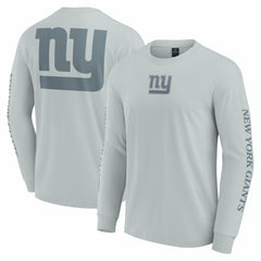 Fanatics New York Giants Unisex Elements Strive Long Sleeve T-Shirt Gray