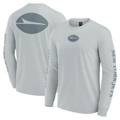 Fanatics New York Jets Unisex Elements Strive Long Sleeve T-Shirt Gray