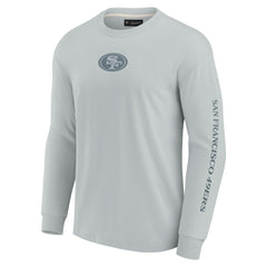 Fanatics San Francisco 49ers Unisex Elements Strive Long Sleeve T-Shirt Gray