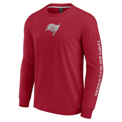 Fanatics Tampa Bay Buccaneers Unisex Elements Strive Long Sleeve T-Shirt Red