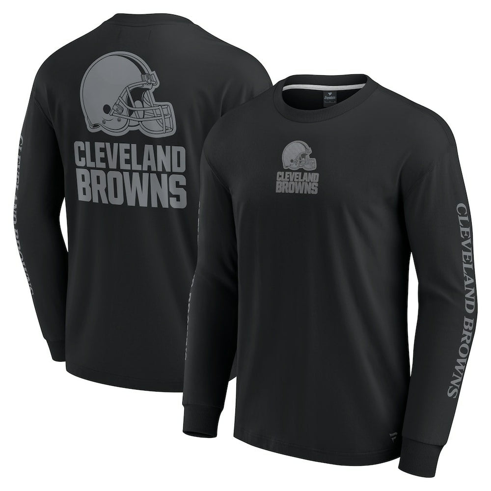 Fanatics Cleveland Browns Unisex Elements Strive Long Sleeve T-Shirt Black