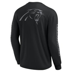 Fanatics Carolina Panthers Unisex Elements Strive Long Sleeve T-Shirt Black