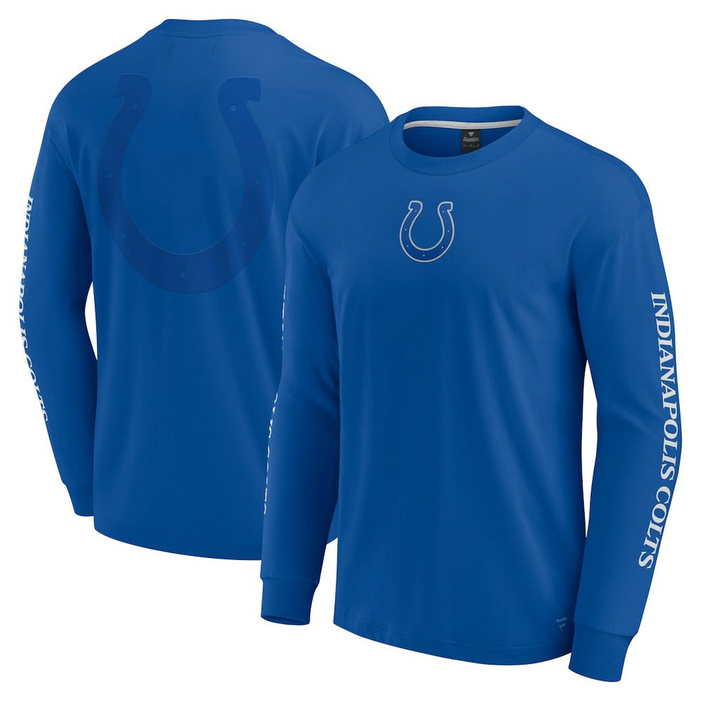 Fanatics Indianapolis Colts Unisex Elements Strive Long Sleeve T-Shirt Royal
