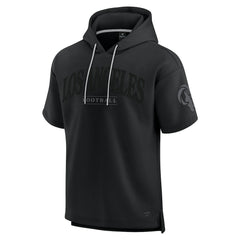 Fanatics Los Angeles Rams Unisex Elements Ready Short Sleeve Pullover Hoodie Black