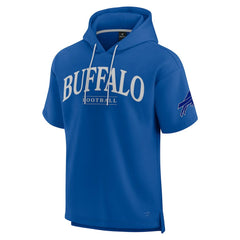 Fanatics Buffalo Bills Unisex Elements Ready Short Sleeve Pullover Hoodie Royal