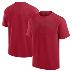 Fanatics San Francisco 49ers Unisex Elements Flex Tri-Blend T-Shirt Scarlet