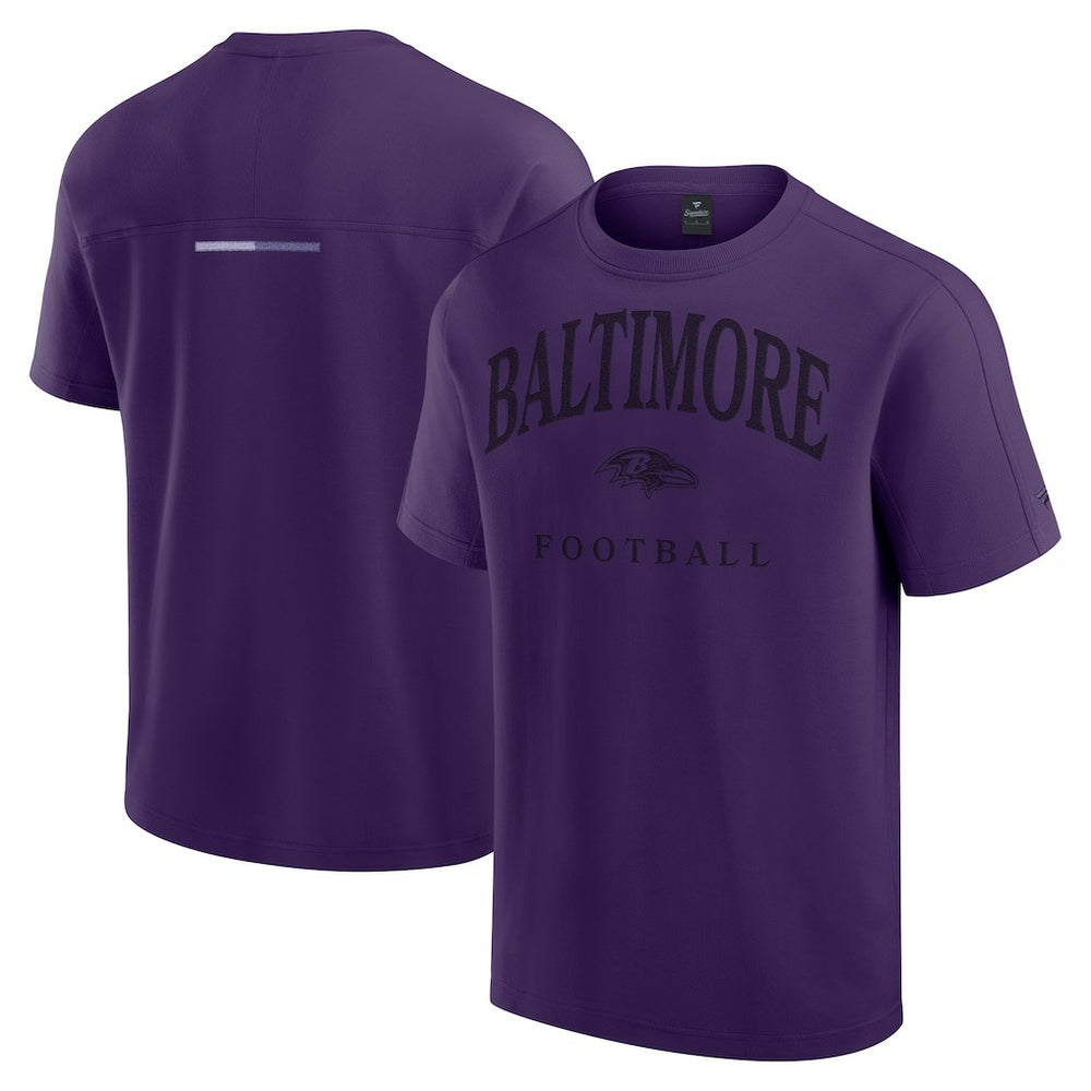 Fanatics Baltimore Ravens Unisex Elements Flex Tri-Blend T-Shirt Purple