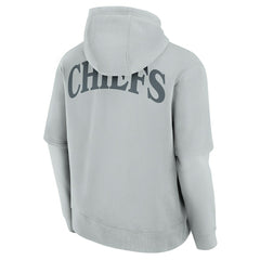 Fanatics Kansas City Chiefs Unisex Elements Sleek Pullover Hoodie Gray