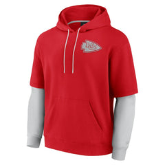 Fanatics Kansas City Chiefs Unisex Sleek Elements Pullover Hoodie Red