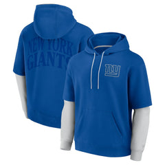 Fanatics New York Giants Unisex Sleek Elements Pullover Hoodie Royal