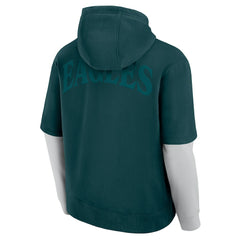 Fanatics Philadelphia Eagles Unisex Sleek Elements Pullover Hoodie Green