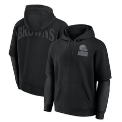 Fanatics Cleveland Browns Unisex Sleek Elements Pullover Hoodie Black