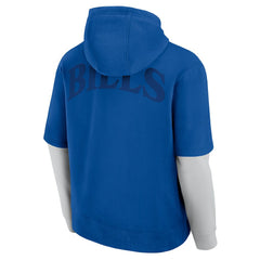 Fanatics Buffalo Bills Unisex Sleek Elements Pullover Hoodie Royal