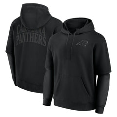 Fanatics Carolina Panthers Unisex Sleek Elements Pullover Hoodie Black